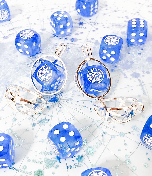 【予約】非公式・雪花ラミィイメージダイス(ダイス単品)【3月末予定】