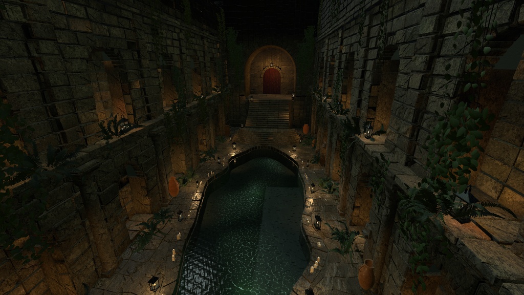 Candle Cistern|촛불의 지하 수조【PC VRChat World】