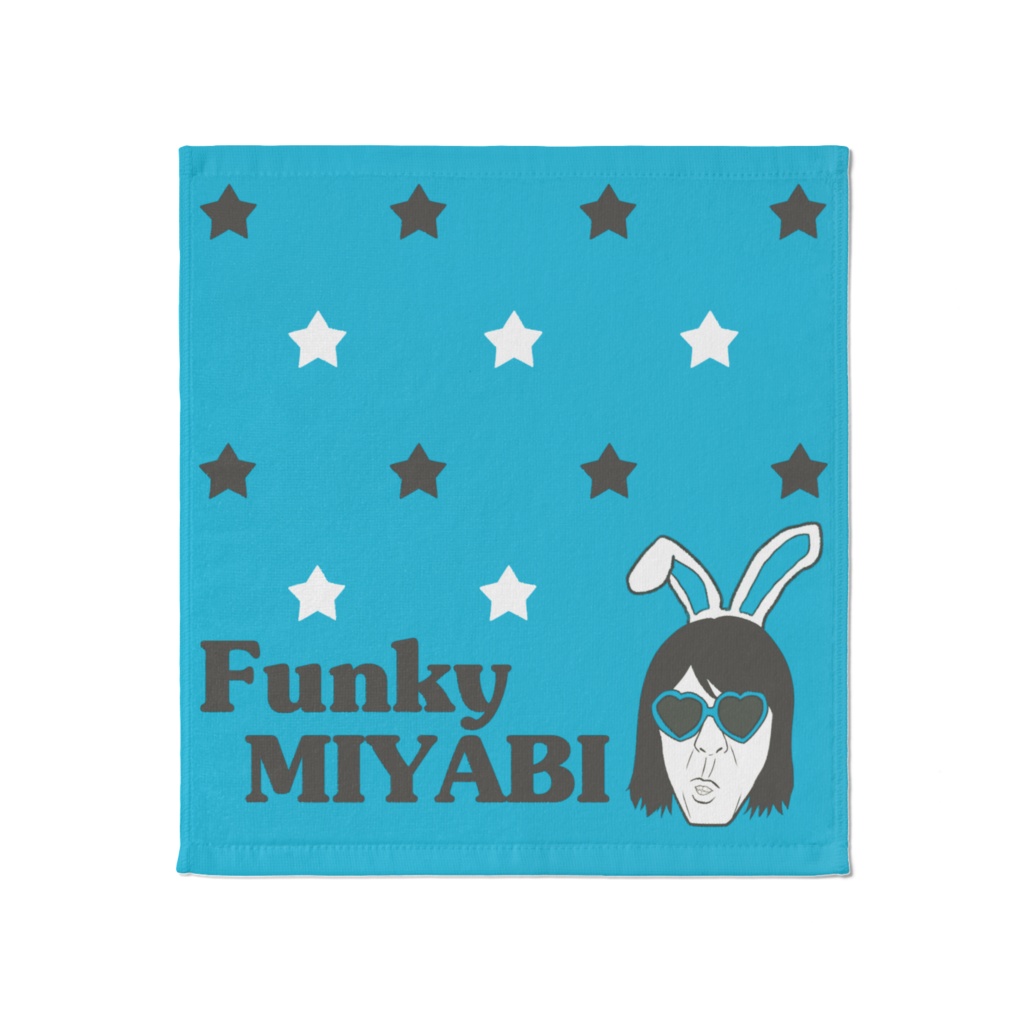 funky MIYABI タオル (BLUE)