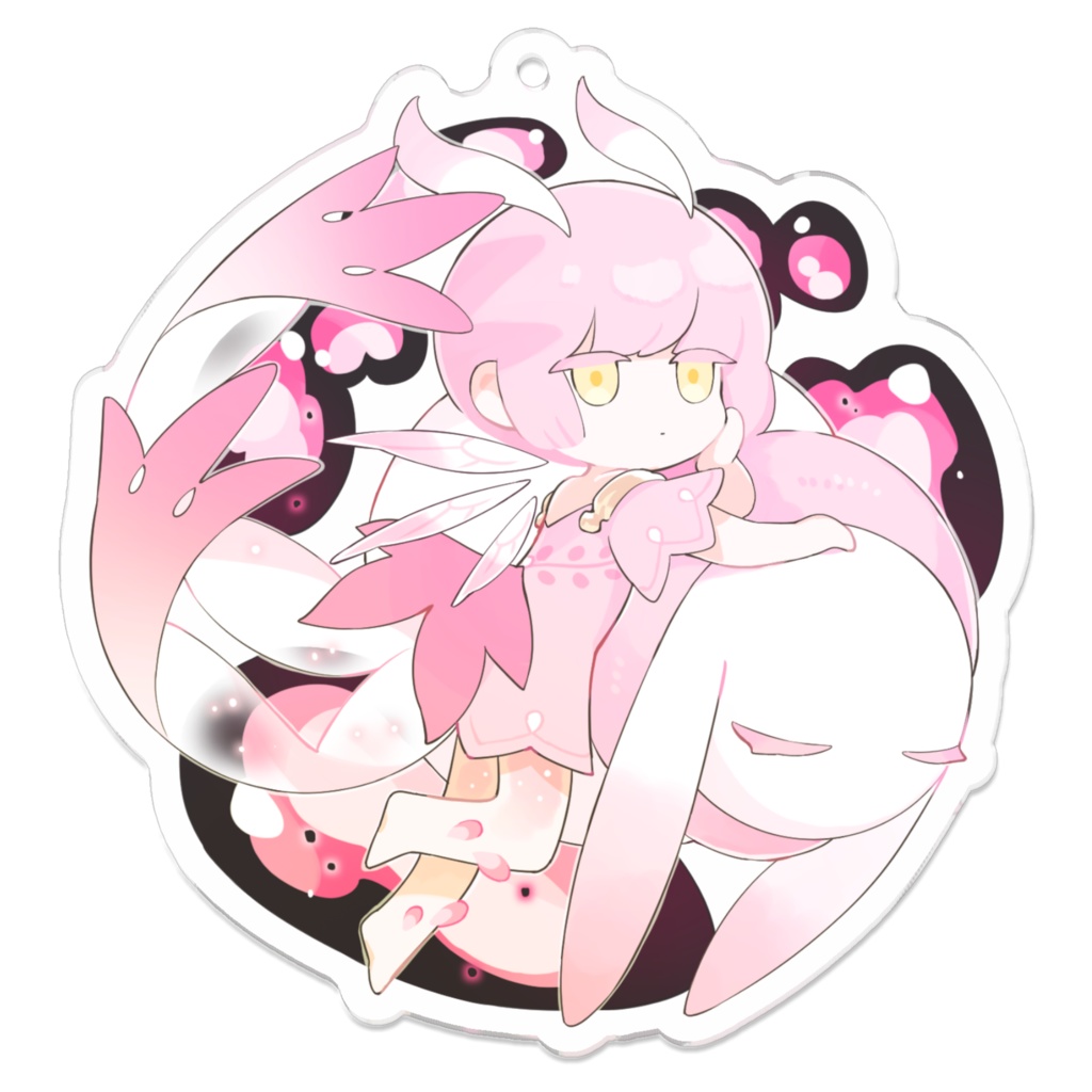 デロ アクリルキーホルダー