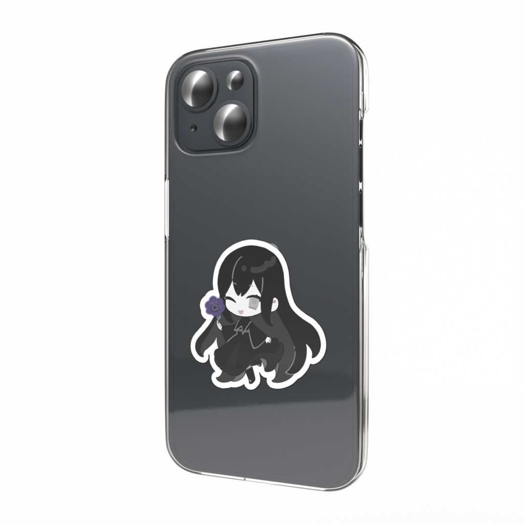 死の少女　スマホステッカー