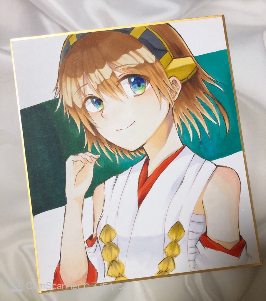 艦これ 比叡 色紙 Omochi21 Booth 艦これ 比叡 色紙 Omochi21 Booth