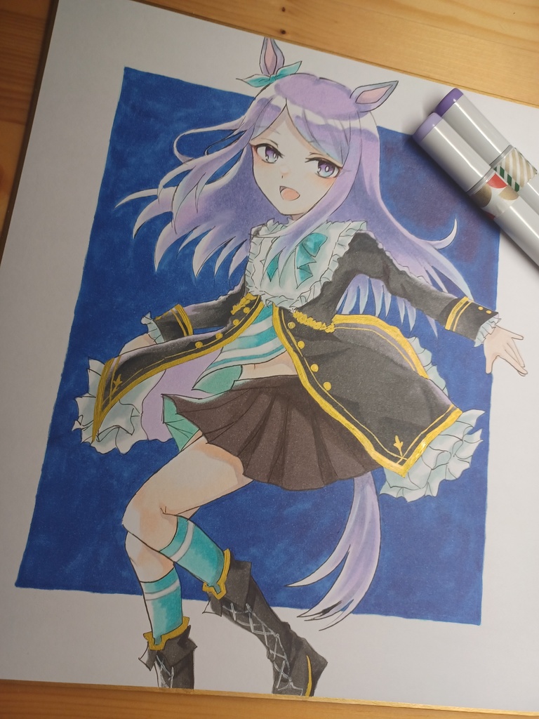 ウマ娘　メジロマックイーン　大色紙