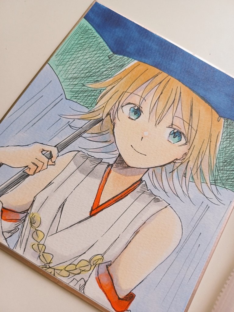 【色紙】比叡　