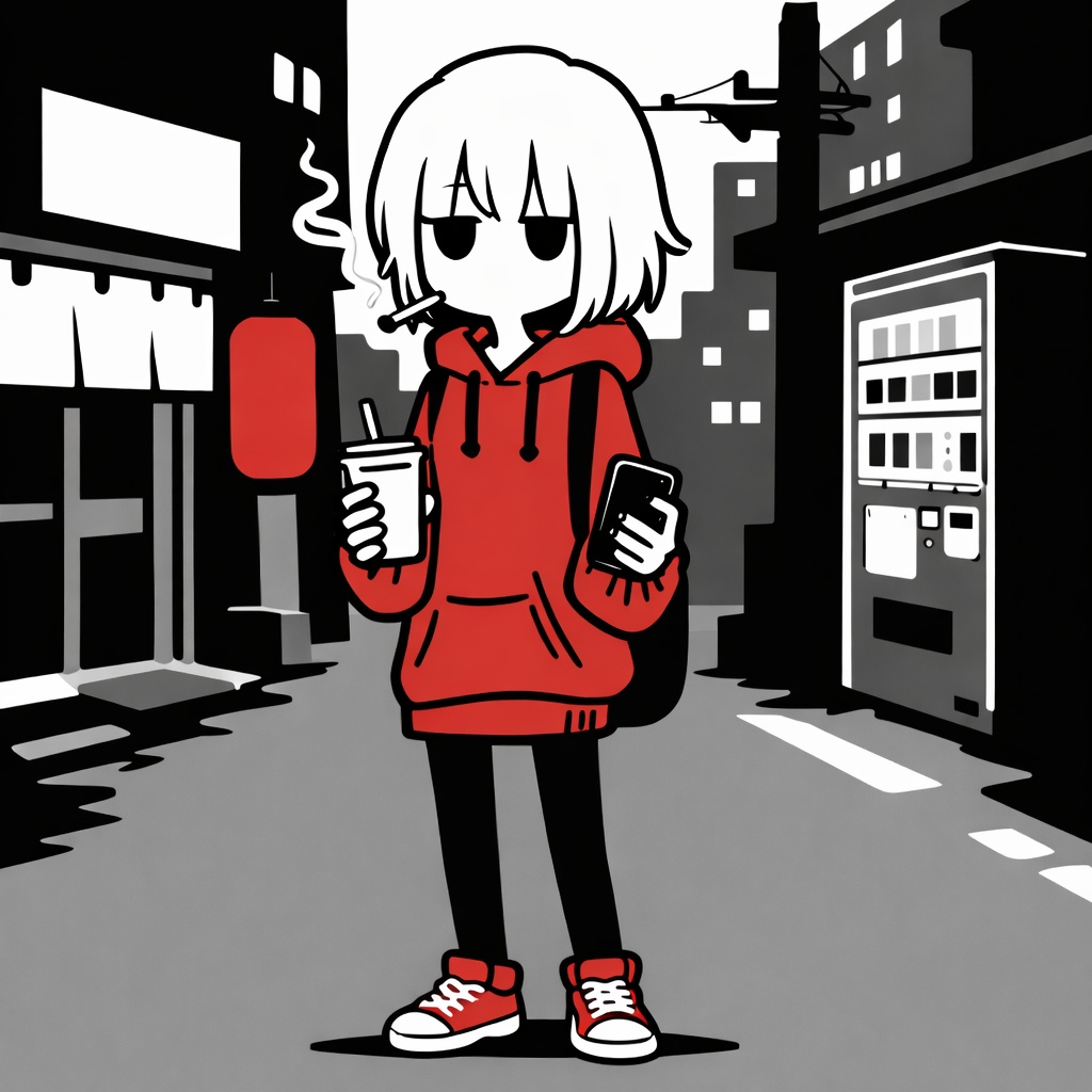 POP-NOISE 001 スマホステッカー