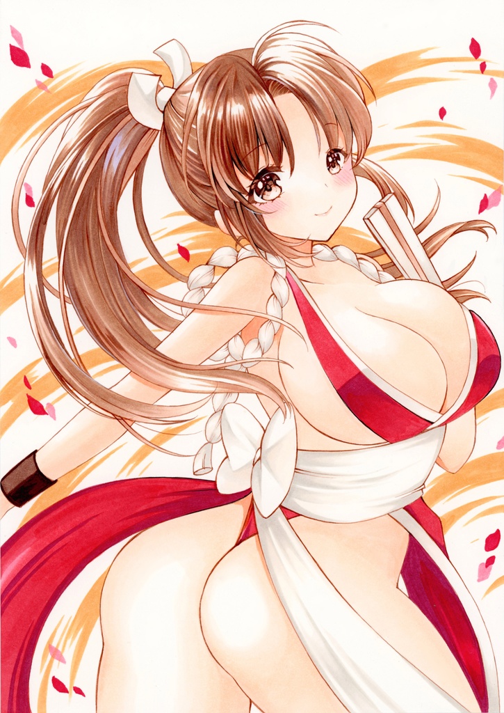 不知火舞◆KOF手描きイラスト