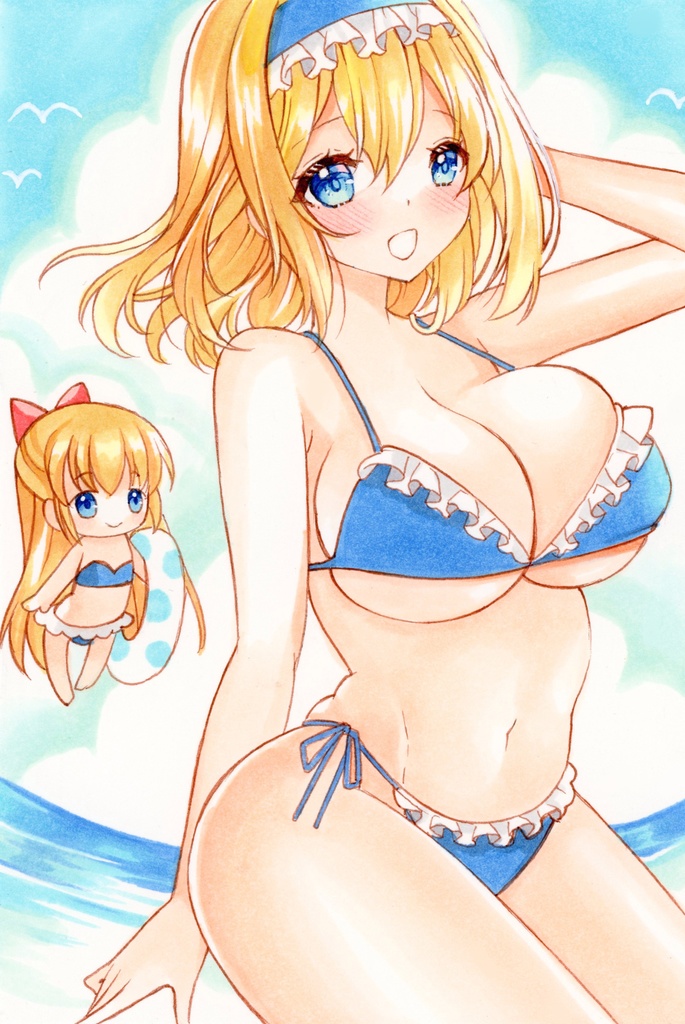 アリス◆東方Project手描きイラスト