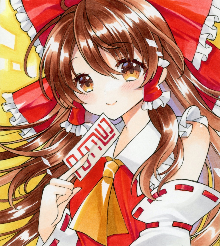 博麗霊夢◆東方Project手描きイラスト