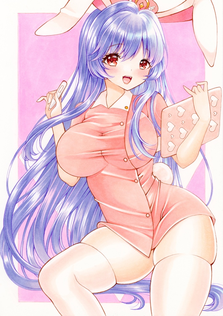 うどんげ／ナース◆東方Project手描きイラスト