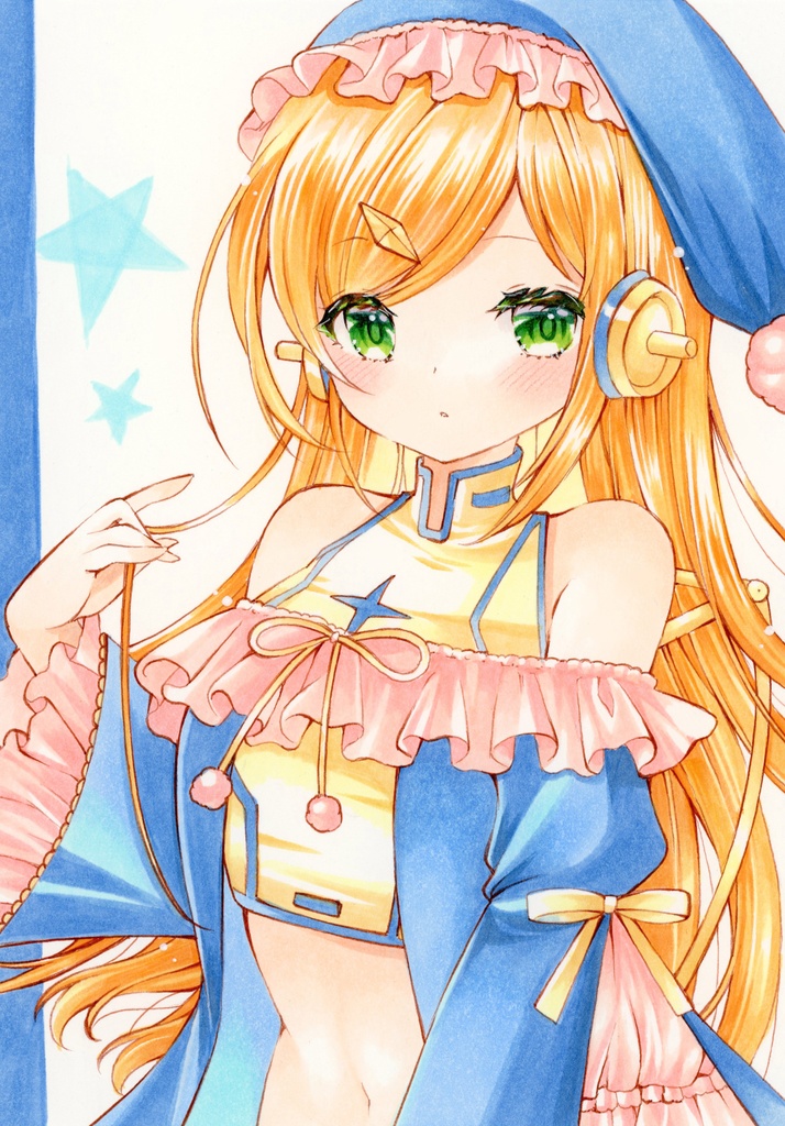 ルナ◆駅メモ手描きイラスト