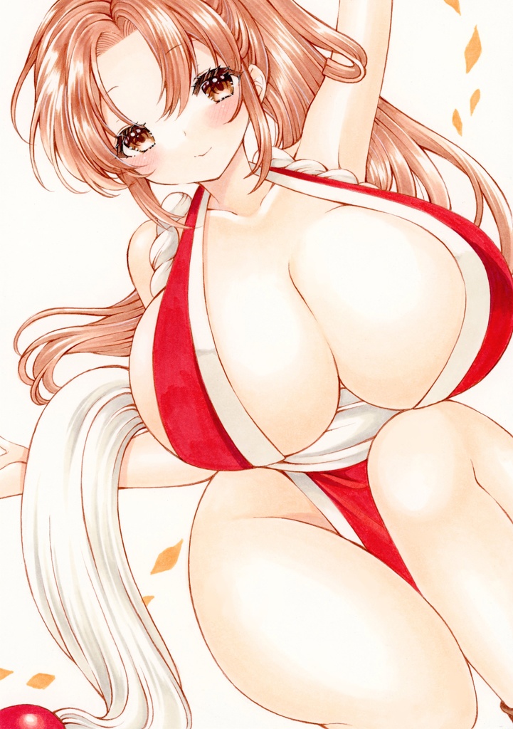 不知火舞◆KOF／餓狼伝説手描きイラスト