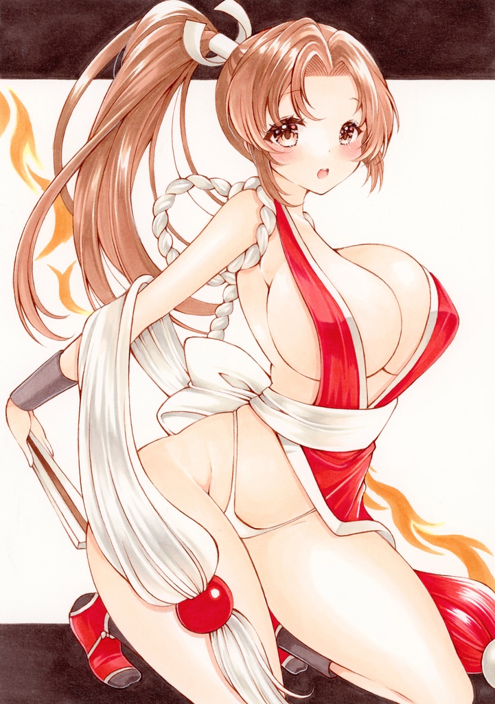 不知火舞◆KOF／餓狼伝説◆手描きイラスト