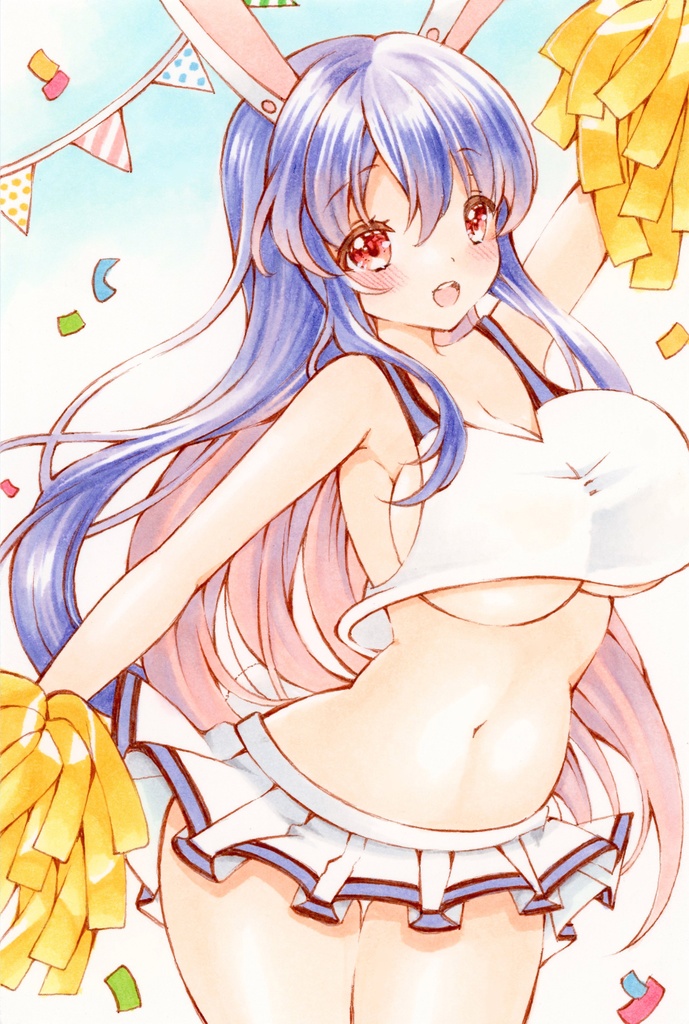 鈴仙・優曇華院・イナバ◆うどんげ◆東方Project手描きイラスト