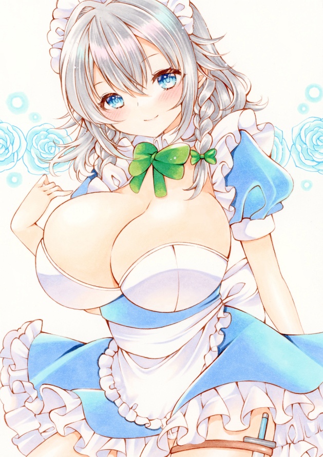 十六夜咲夜◆東方Project手描きイラスト