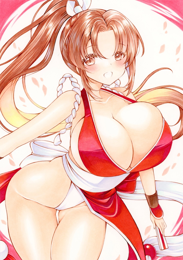 不知火舞◆KOF／餓狼伝説手描きイラスト