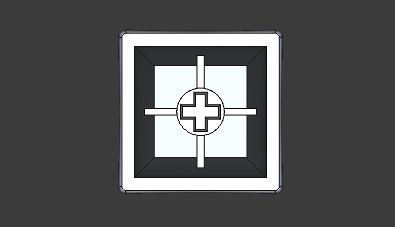 点字キーキャップ(braille-keycaps)