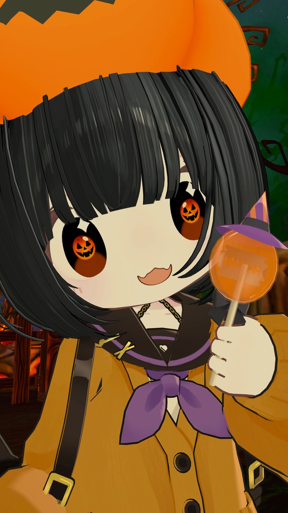 【15アバター対応】Halloween eye texture