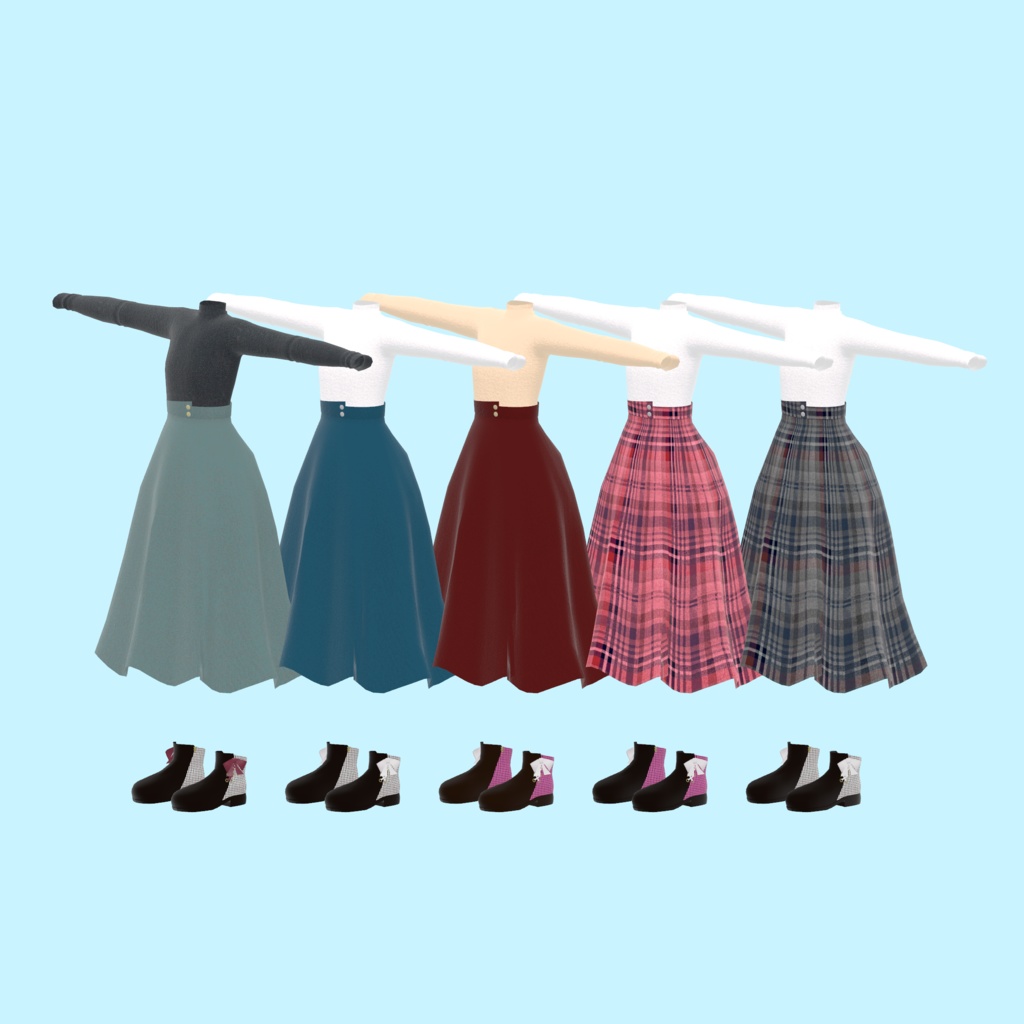 【こまどアバター専用】Vネックニット