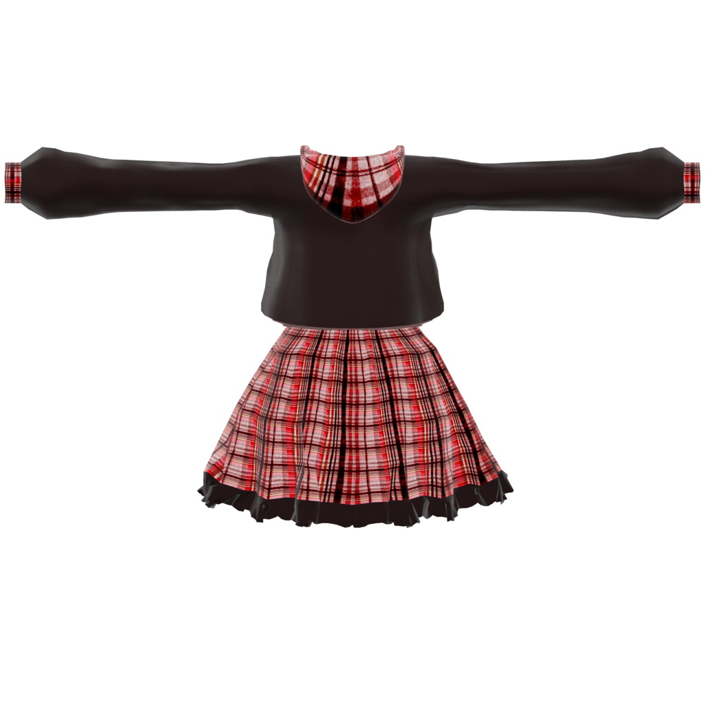 【こまどアバター専用】クロスパーカー【PB対応】