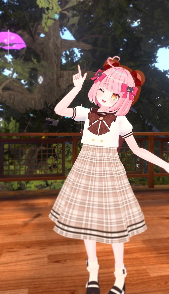 【こまどアバター&ライム&ソラハ対応】セーラーワンピース