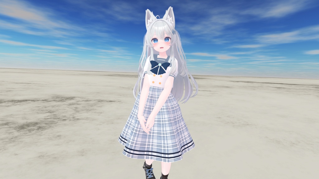 【こまどアバター&ライム&ソラハ対応】セーラーワンピース