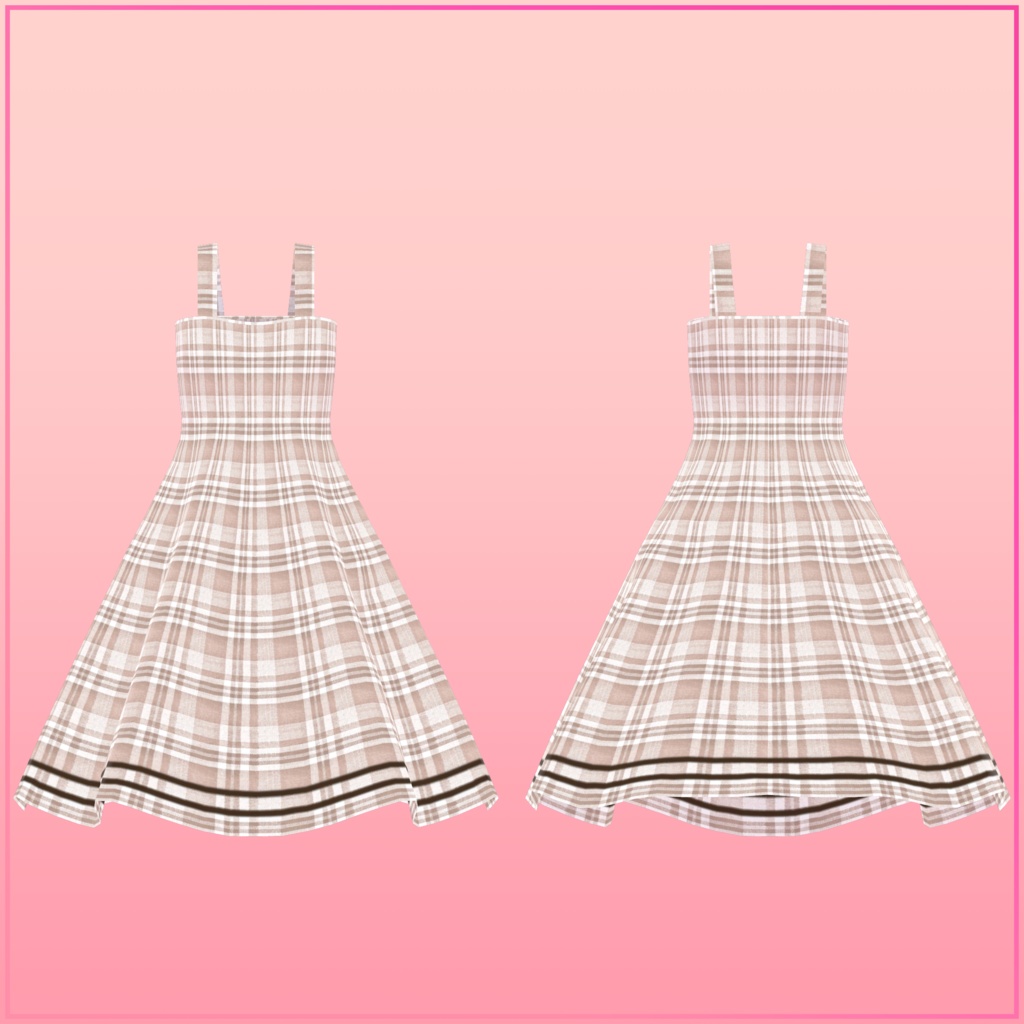 【こまどアバター&ライム&ソラハ対応】セーラーワンピース