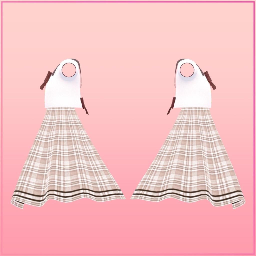 【こまどアバター&ライム&ソラハ対応】セーラーワンピース