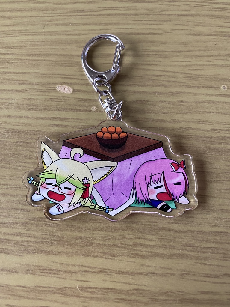 るみむなこたつアクキー