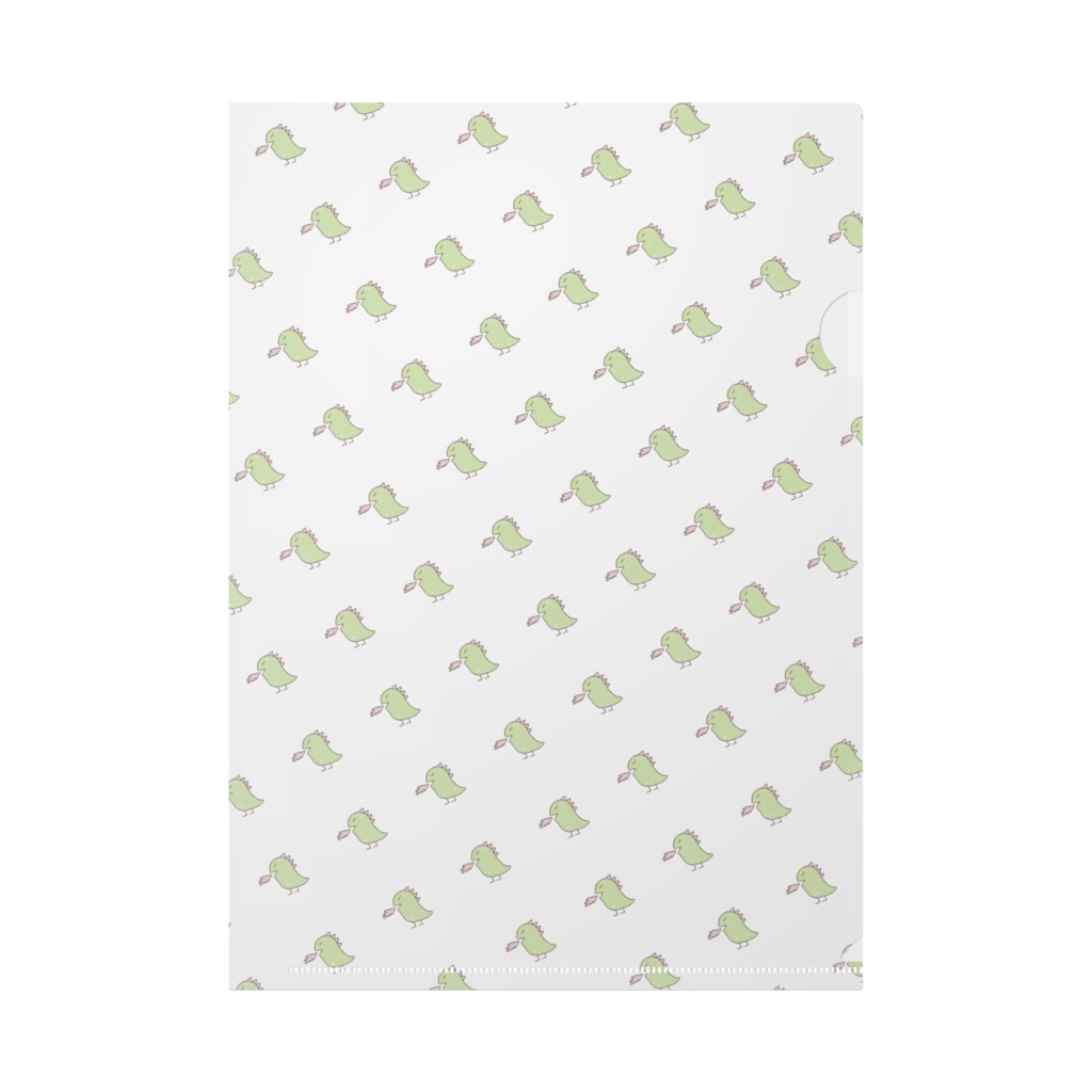 かいじゅうクリアファイル