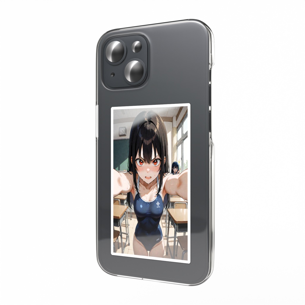 スクール水着 スマホステッカー