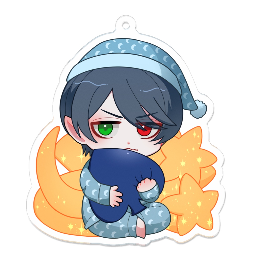 フレイドくんおやすみアクリルキーホルダー