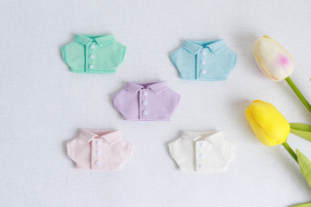 キラキラ ラメシャツ 10cmぬい用