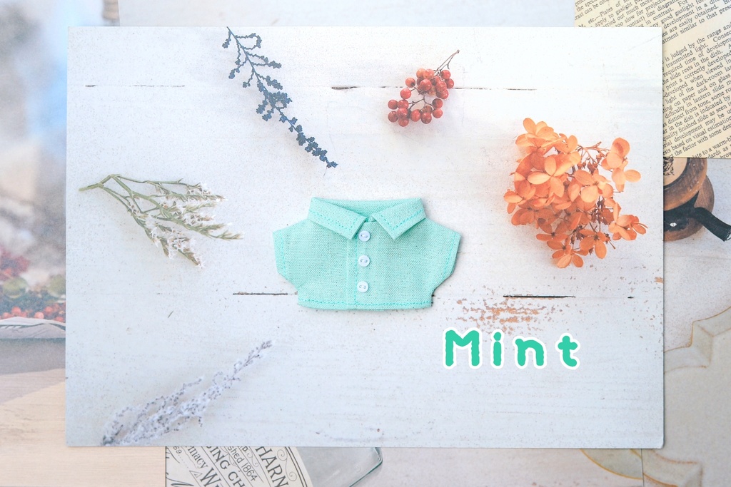 キラキラ ラメシャツ 10cmぬい用