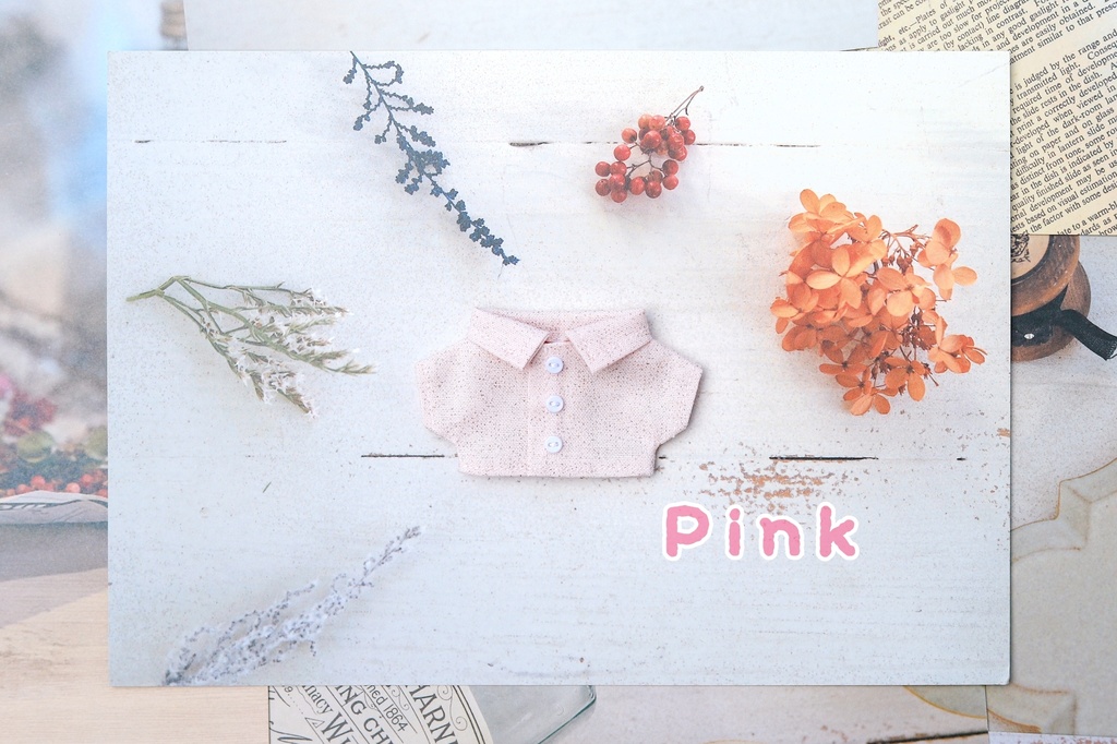 キラキラ ラメシャツ 10cmぬい用