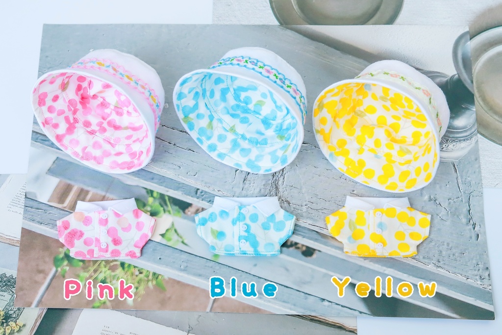 夏のお出かけセット☀10cmぬい用