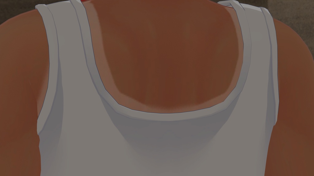 マヌカ用褐色+スク水日焼け跡改変キット