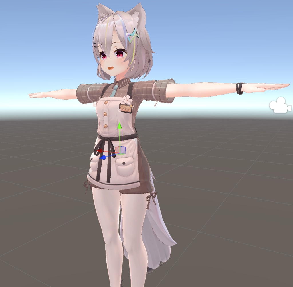 【無料】マヌカです!通してください!【トラスちゃん用マヌカボディセットアップ】