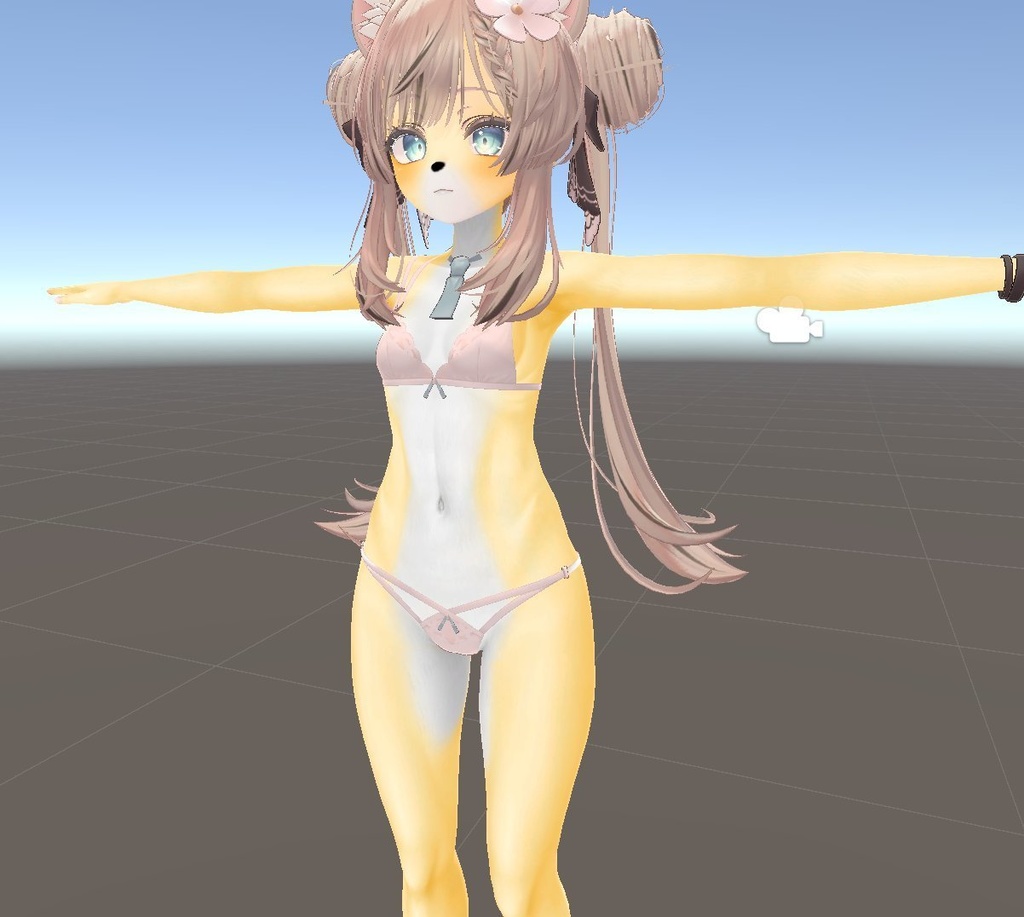 【無料】マヌカ用ケモノテクスチャ furry texture