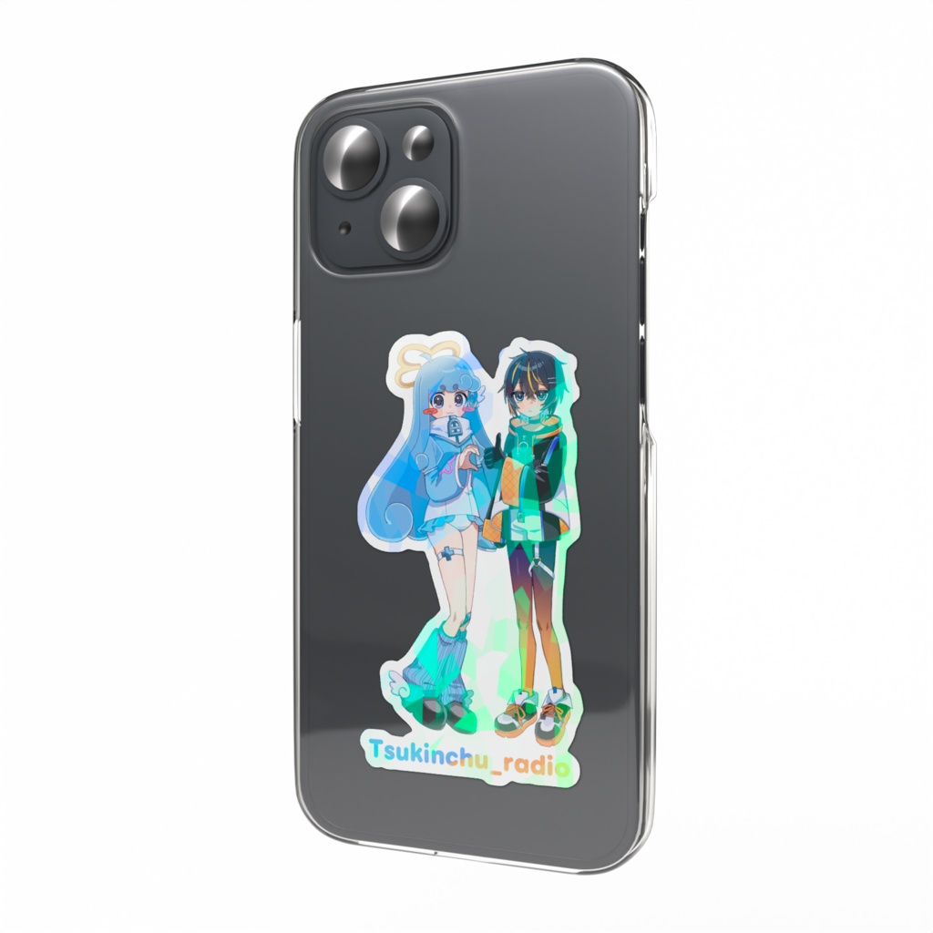 月人の『せめてこれくらいは買ってくれてもいいんじゃないか』ホログラムスマホステッカー