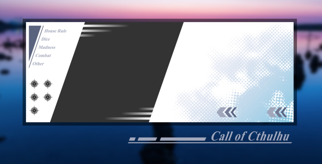 ココフォリア用素材/シンプルな少人数お部屋セット01