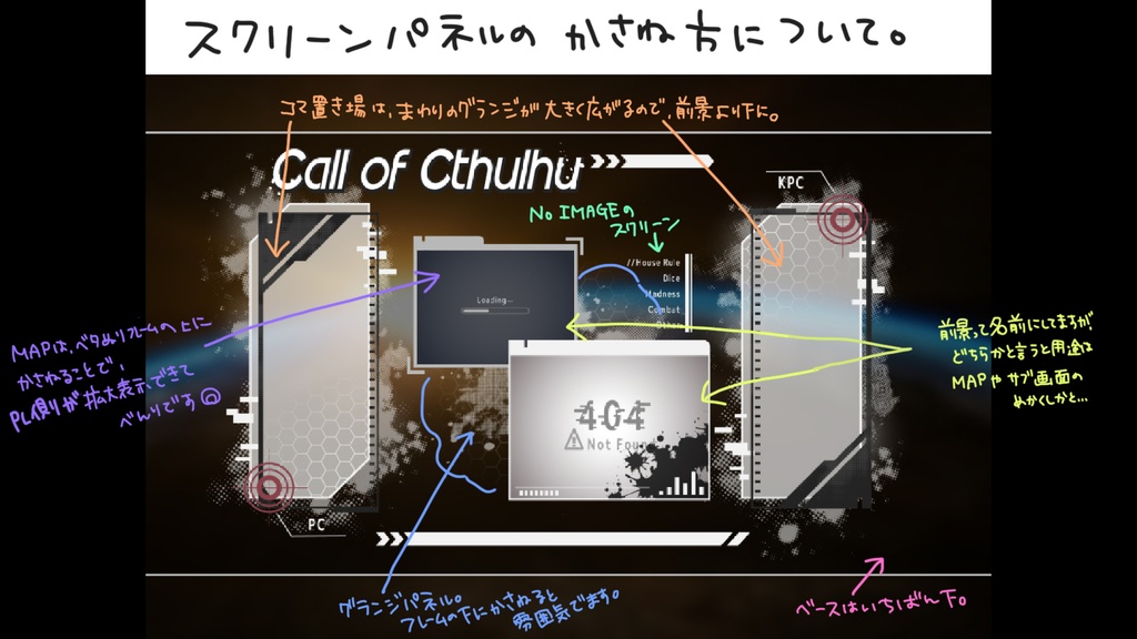 ココフォリア用素材/グランジ01