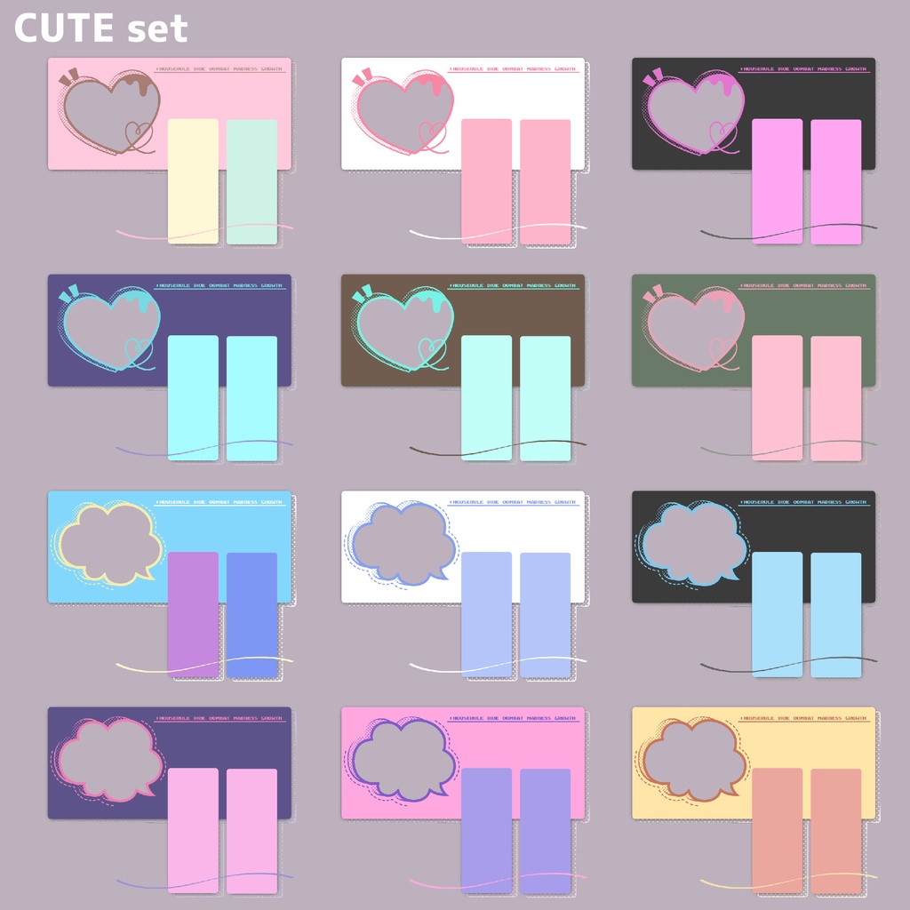 ココフォリア用/お部屋がすぐに作れるフレーム素材/ソロ・タイマン・2PL用