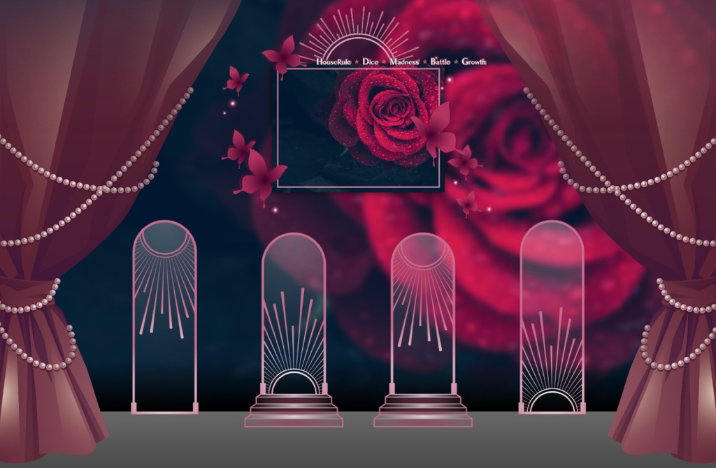 ココフォリア用素材/教会・礼拝堂風※お部屋zip付き