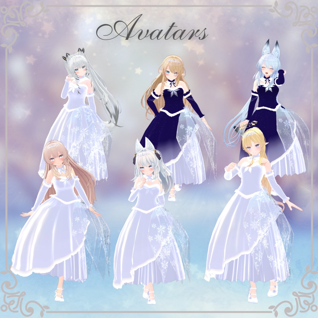 [35アバター対応] Snowy Tears #スイセレ 缩略图 7
