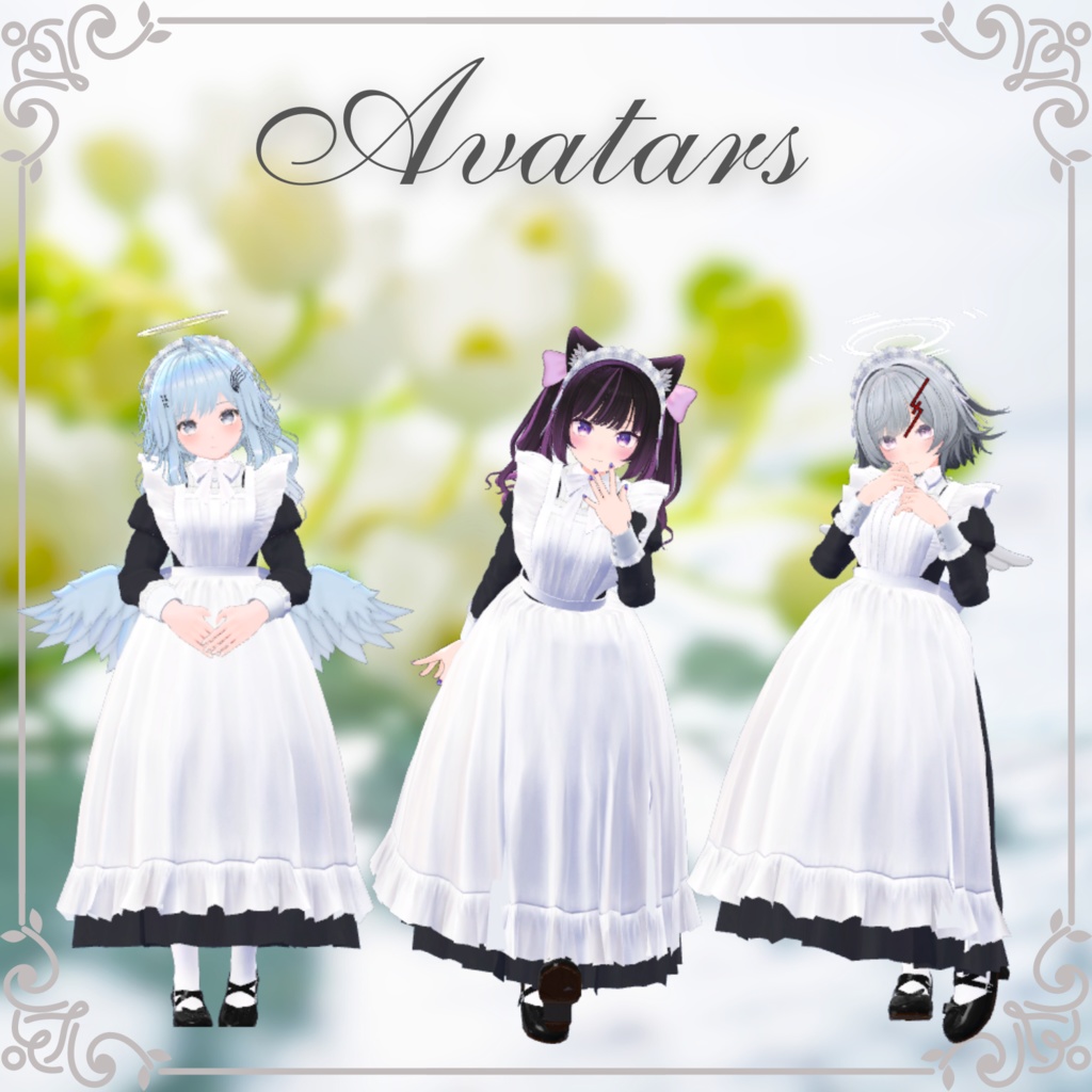 [46アバター対応] クラシックメイド服”LilyBell Re-order” #スイセレ 缩略图 13