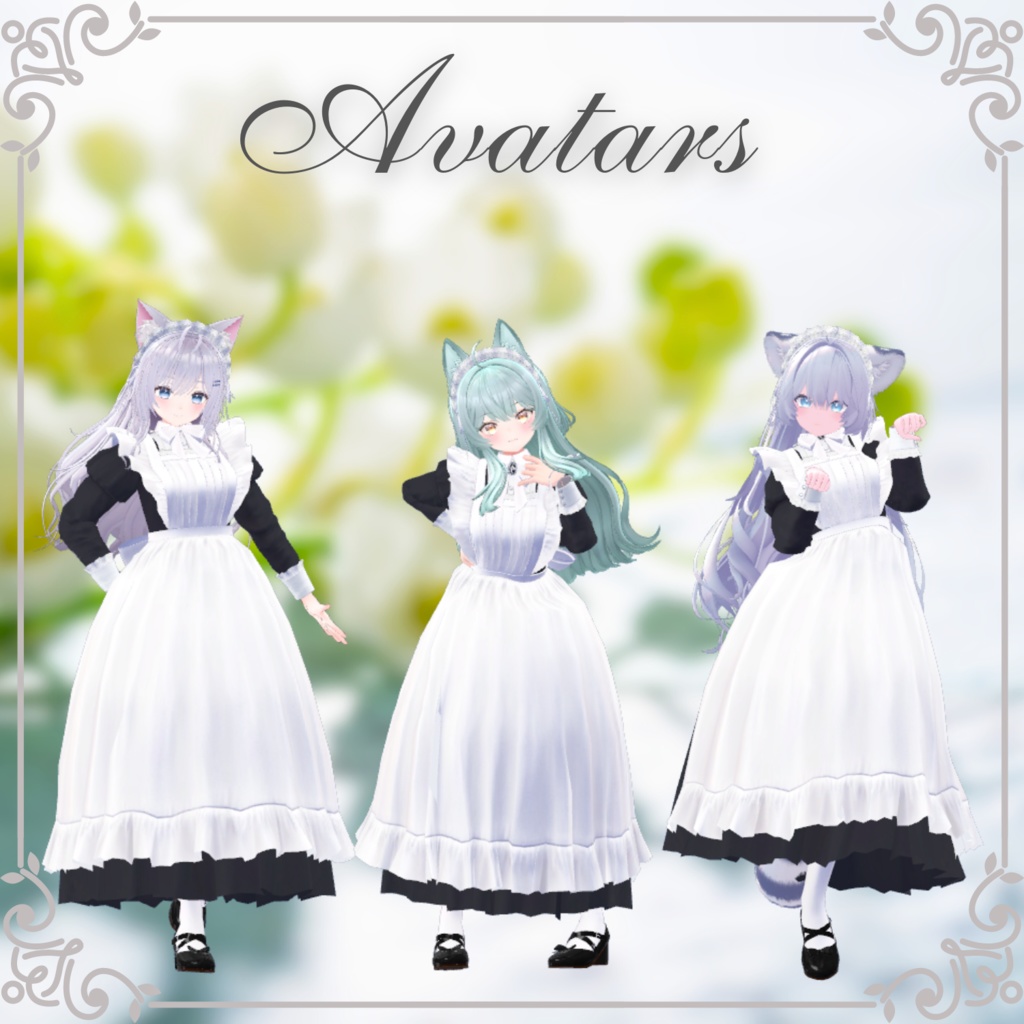 [46アバター対応] クラシックメイド服”LilyBell Re-order” #スイセレ 缩略图 16