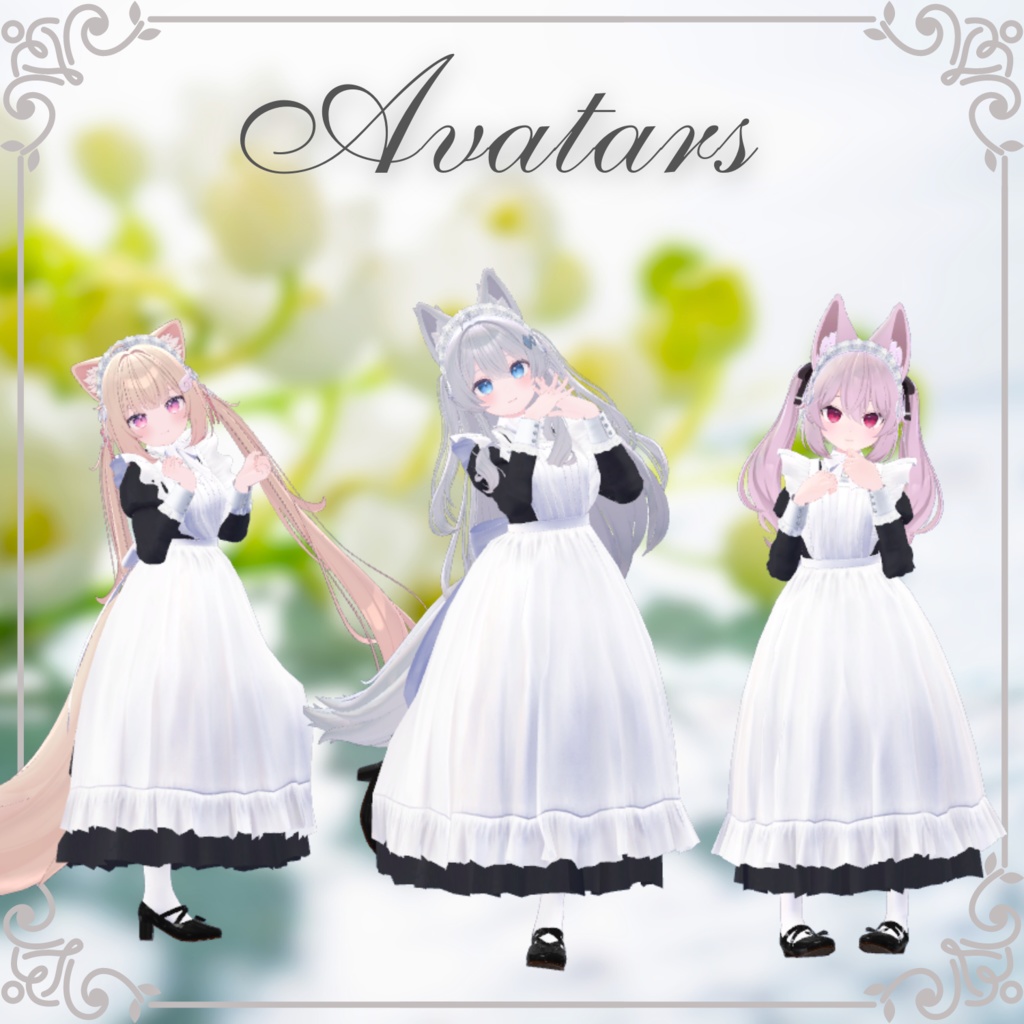 [46アバター対応] クラシックメイド服”LilyBell Re-order” #スイセレ 缩略图 11