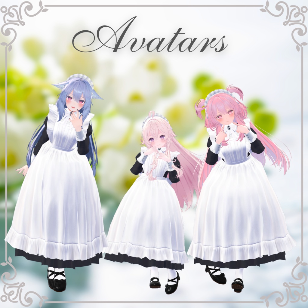 [46アバター対応] クラシックメイド服”LilyBell Re-order” #スイセレ 缩略图 18