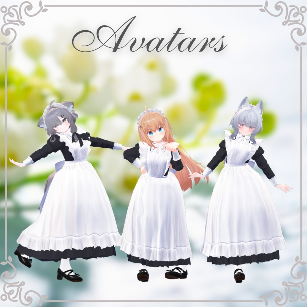 [46アバター対応] クラシックメイド服”LilyBell Re-order” #スイセレ 缩略图 14