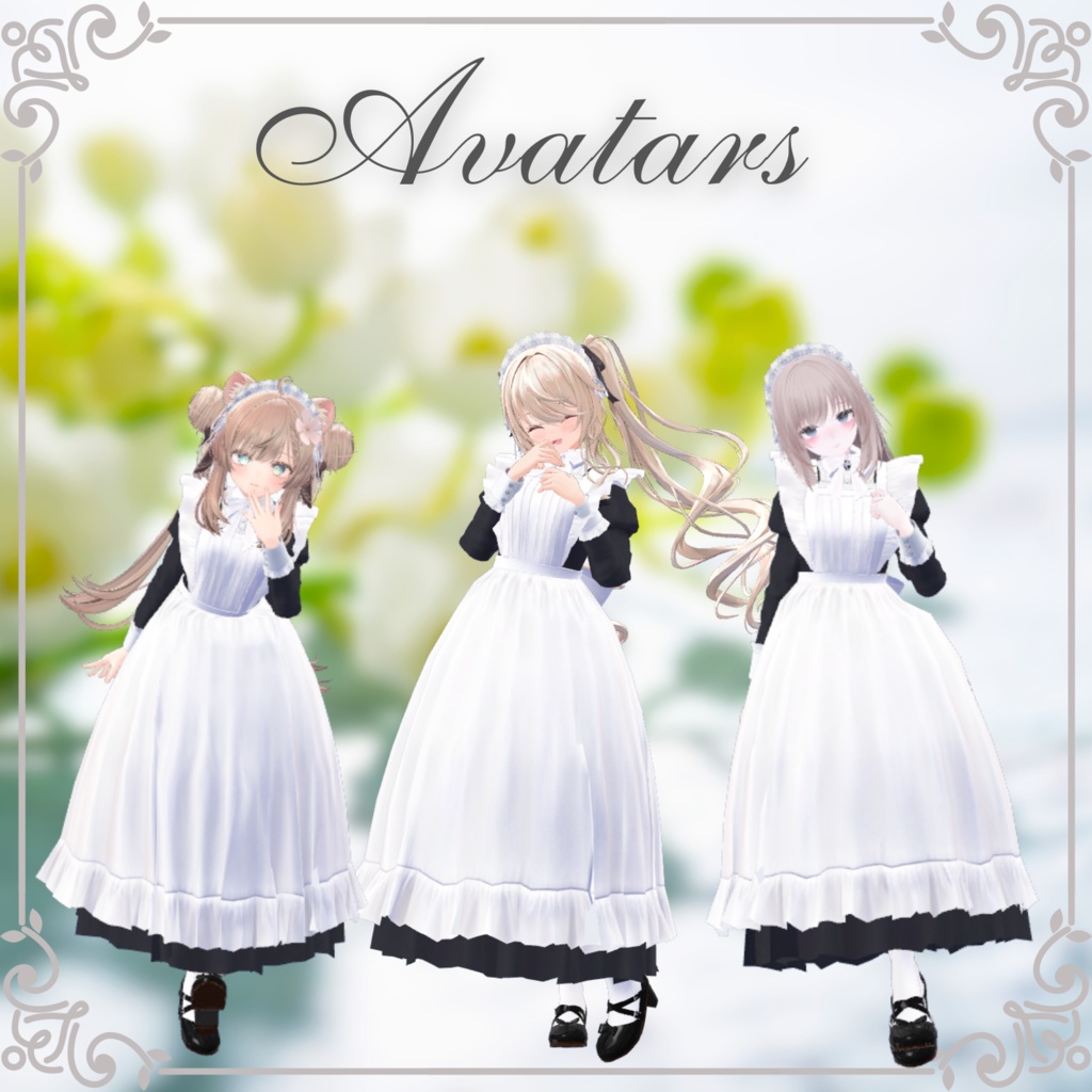 [46アバター対応] クラシックメイド服”LilyBell Re-order” #スイセレ 缩略图 15